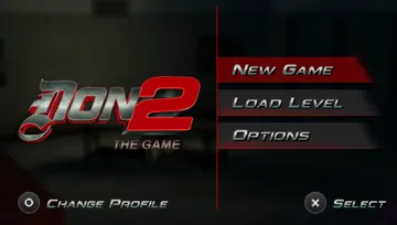 Don 2 - The Game (IN) screen shot title